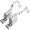 C6 Corvette Borla ATAK Axleback Exhaust 